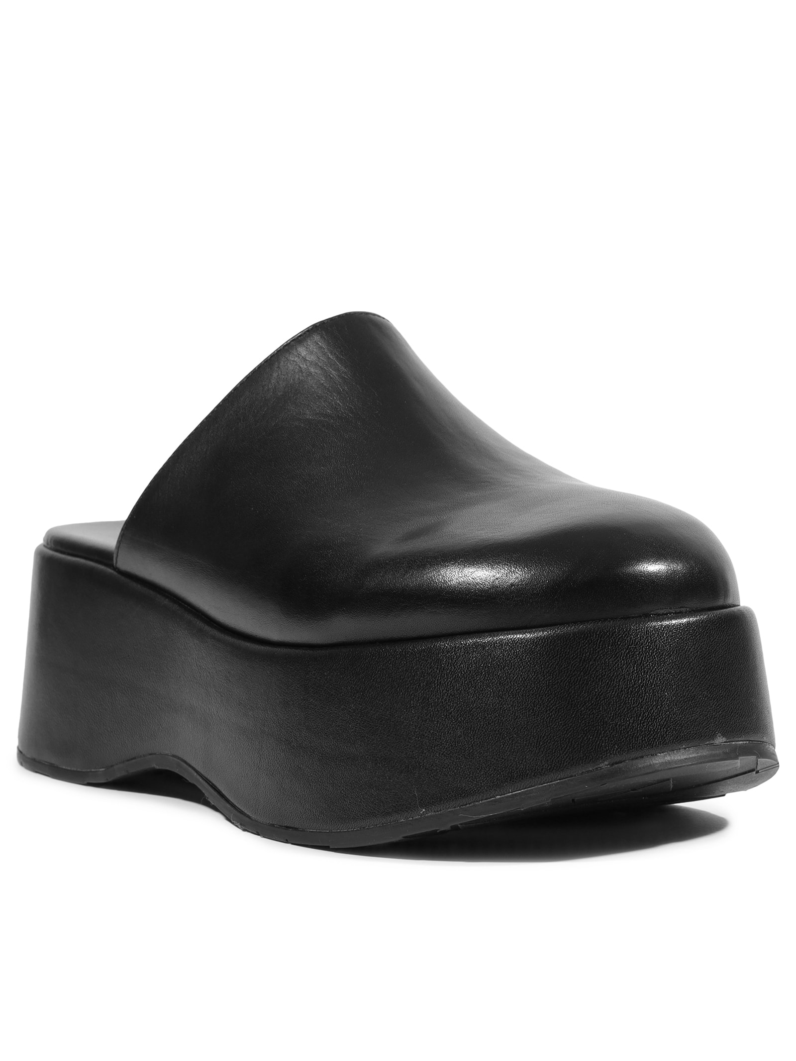 Mule Feminino Mia Couro Preto Schutz