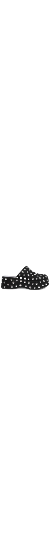 Mule Feminino Salto Médio - Preto