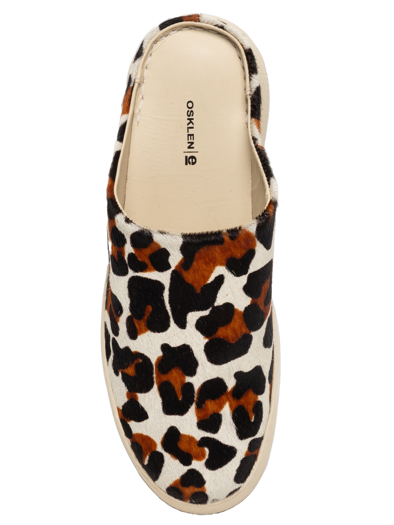 Mule Feminino Soho Onça Animal Print Osklen