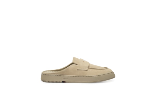 Mule Feminino Soho Slip On Camurça – Bege