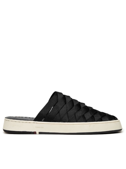 Mule Feminino Soho Tressê - Preto