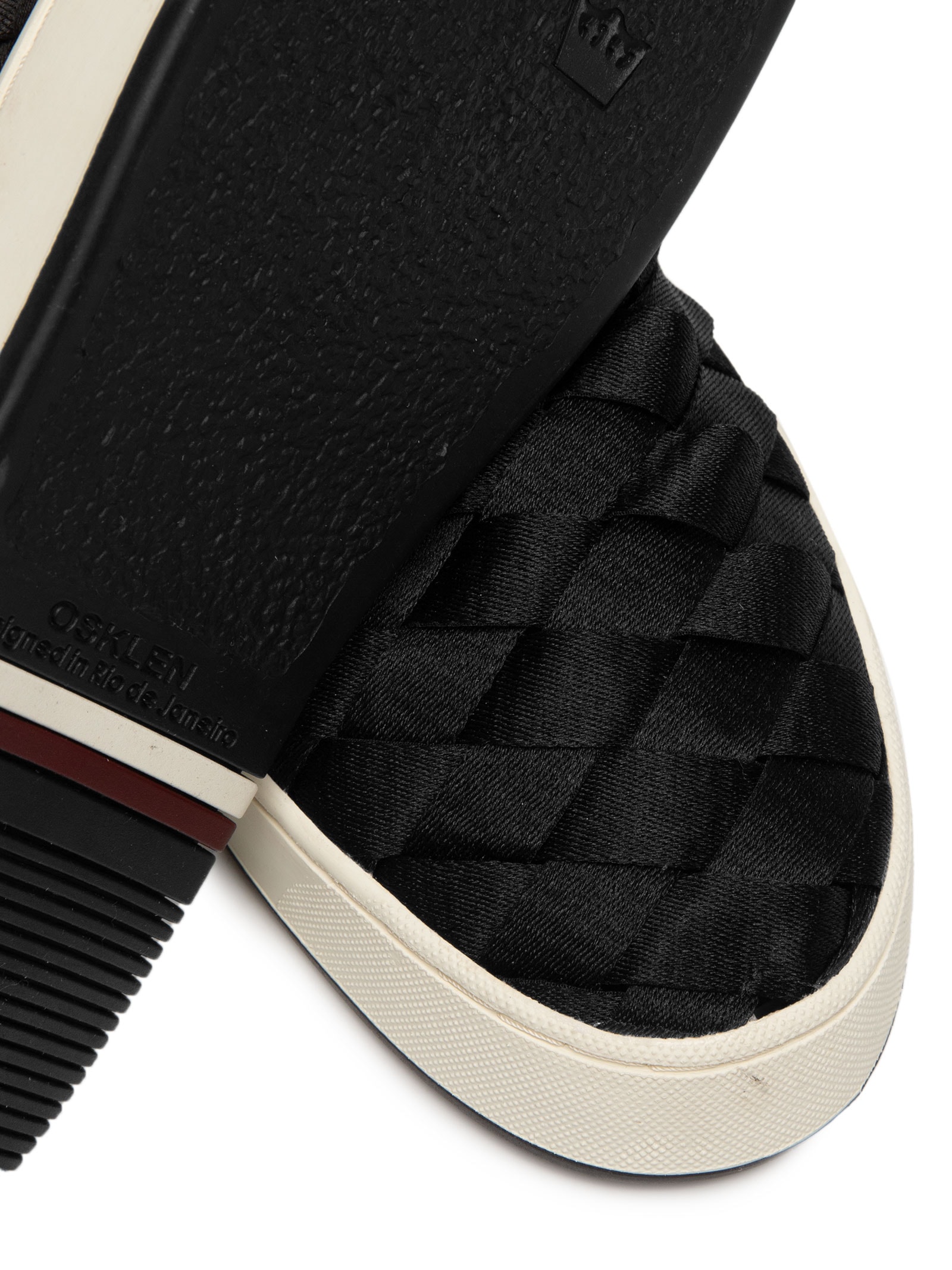 Mule Feminino Soho Tressê Preto Osklen