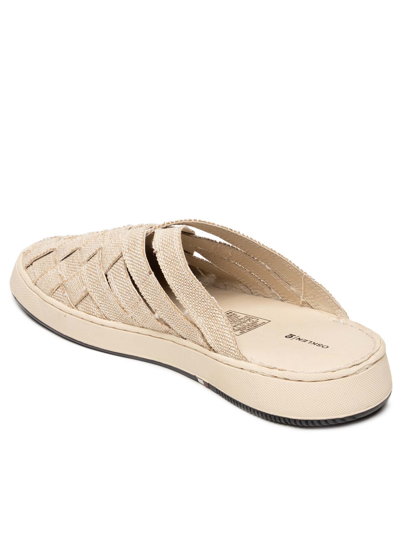 Mule Masculino Tresse Juta Bege Osklen