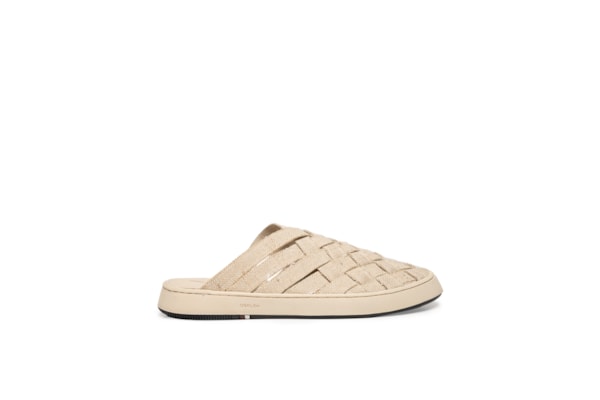 Mule Masculino Tresse Juta - Bege