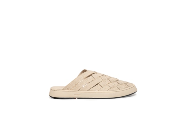 Mule Masculino Tresse Juta - Bege