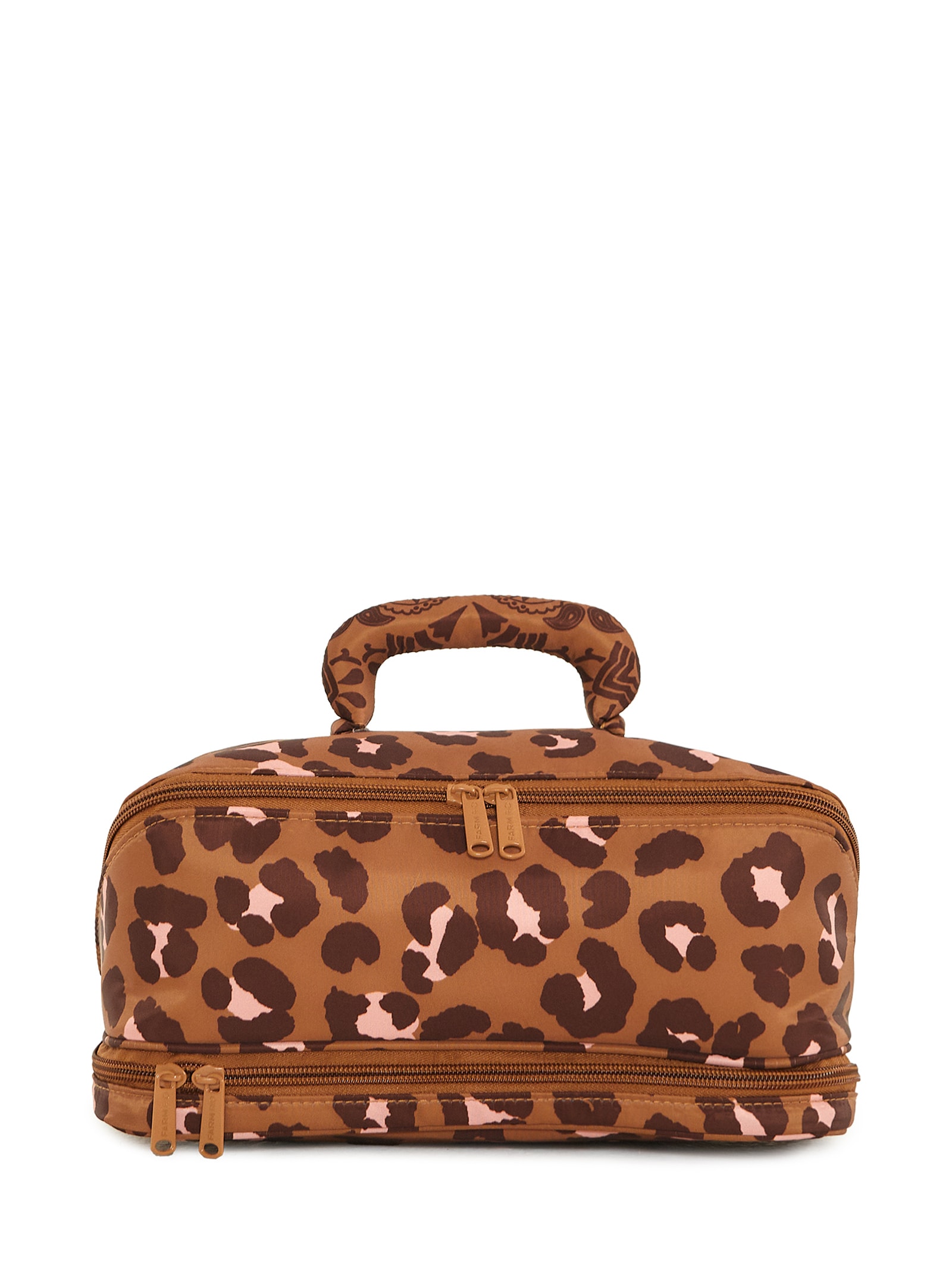 Necessaire Abertura Onça Bandana Animal Print Farm Etc