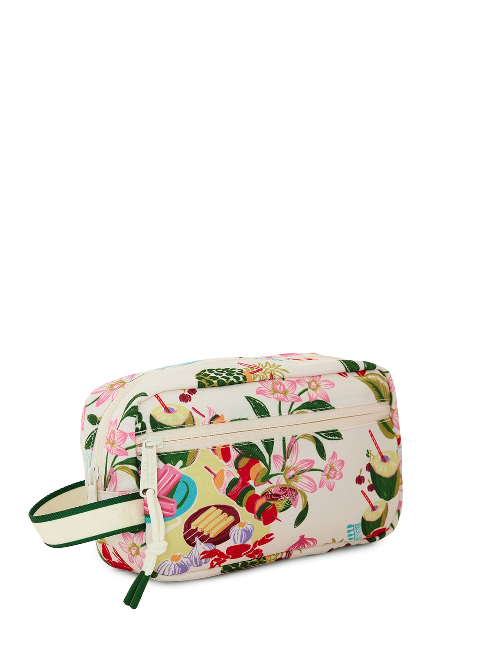 Necessaire Amo Comida De Praia Branco Farm Etc