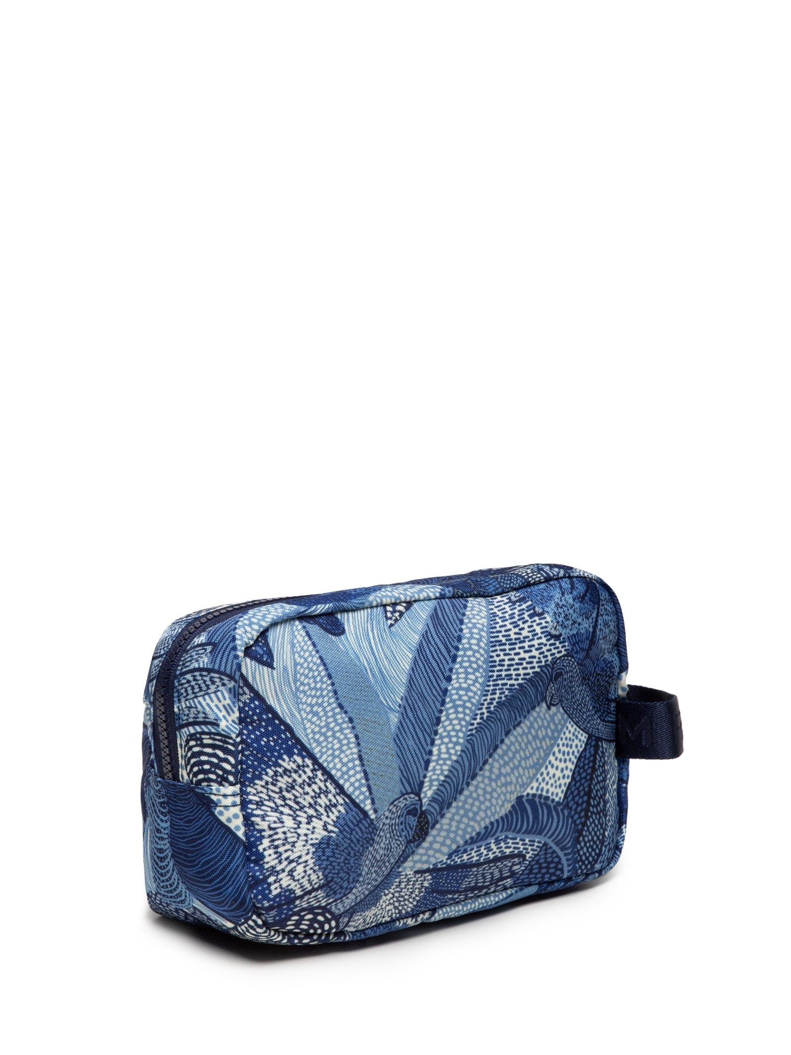 Necessaire Amô Dotted Macaws Azul Farm Etc