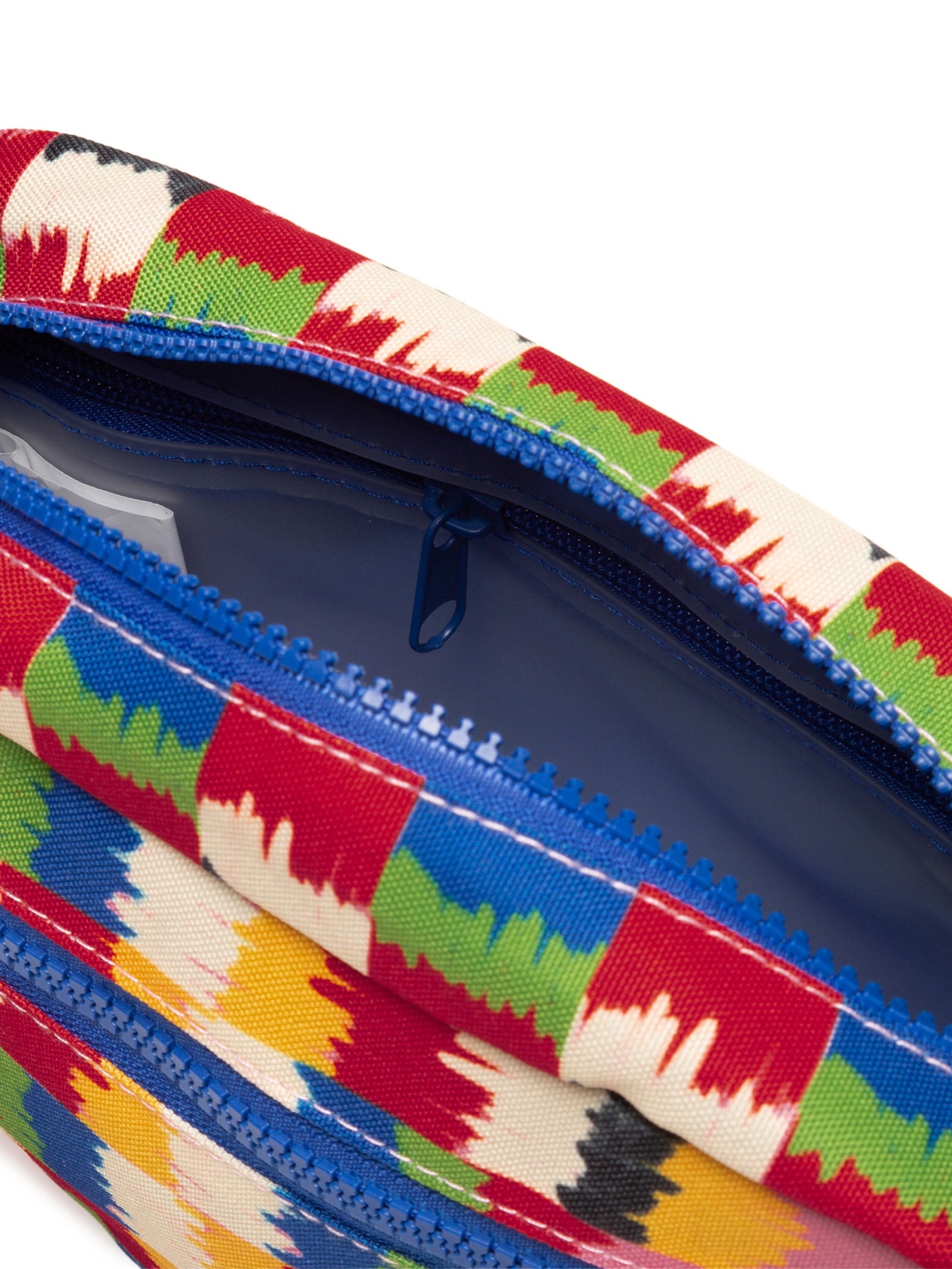 Necessaire Amo Quadriculado Bosque Pássaros Azul Farm Etc