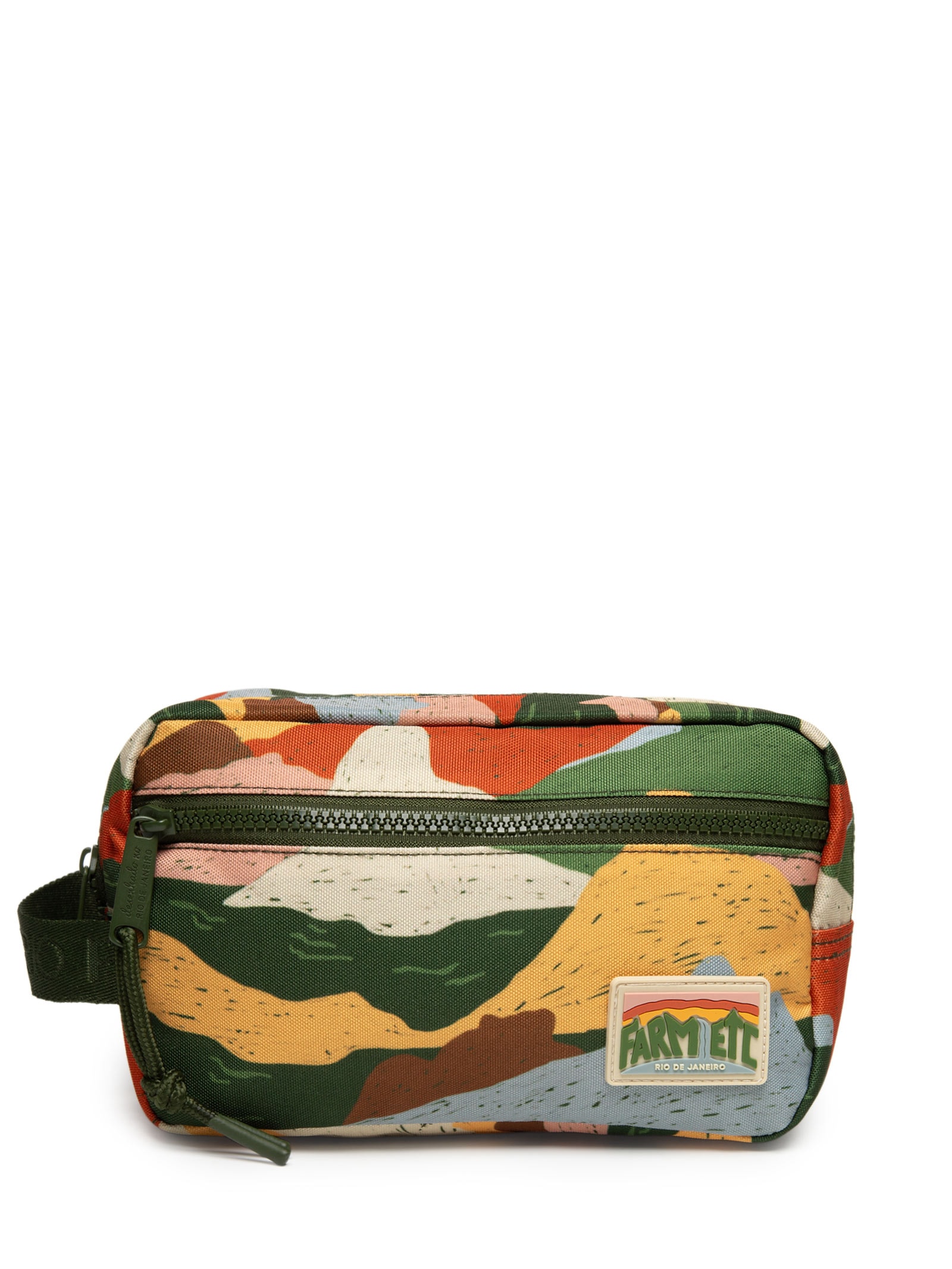 Necessaire Amo Relevo Carioca VD Verde Farm Etc