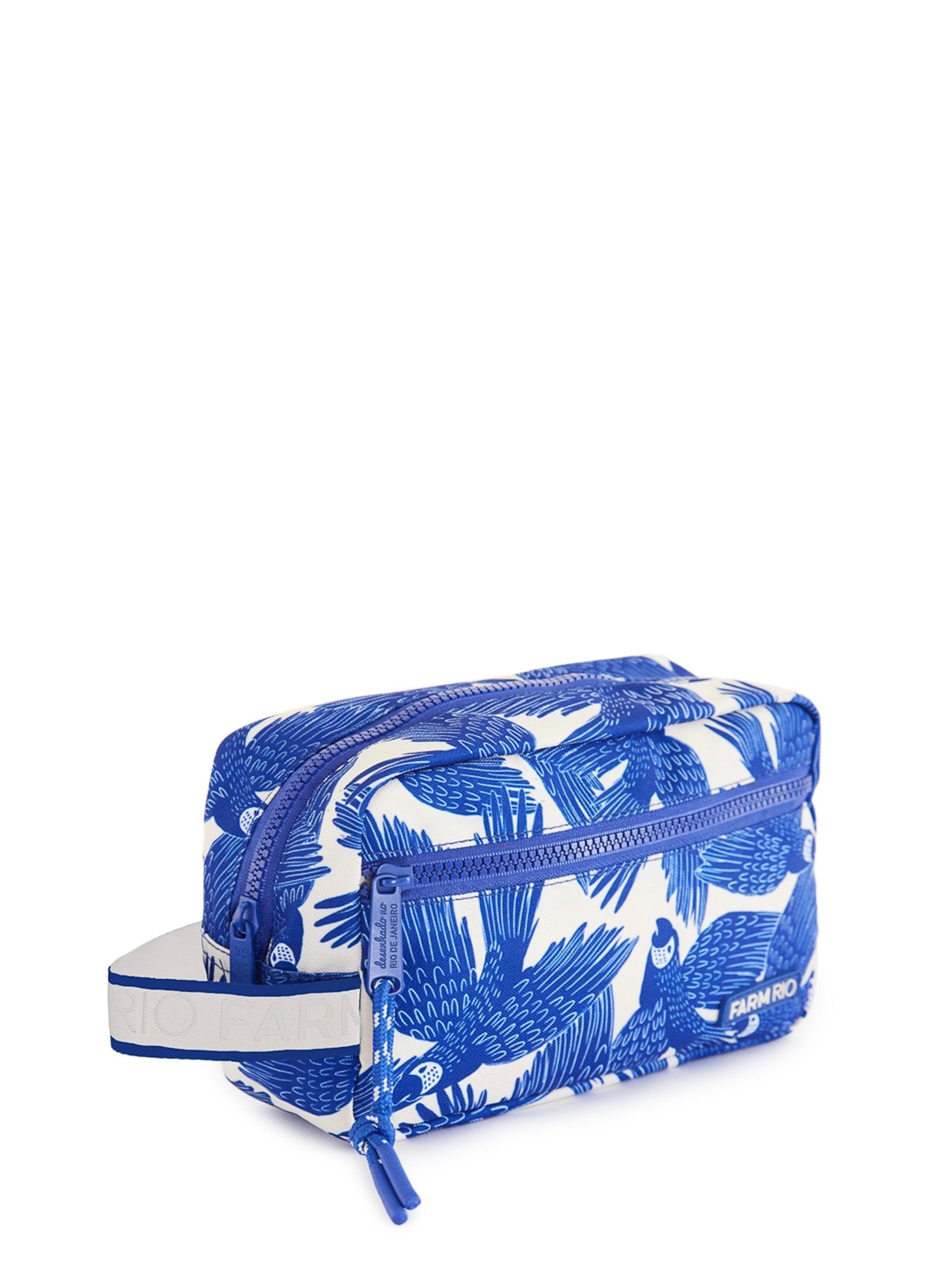 Necessaire Amô Voo Das Araras Azul Farm Etc