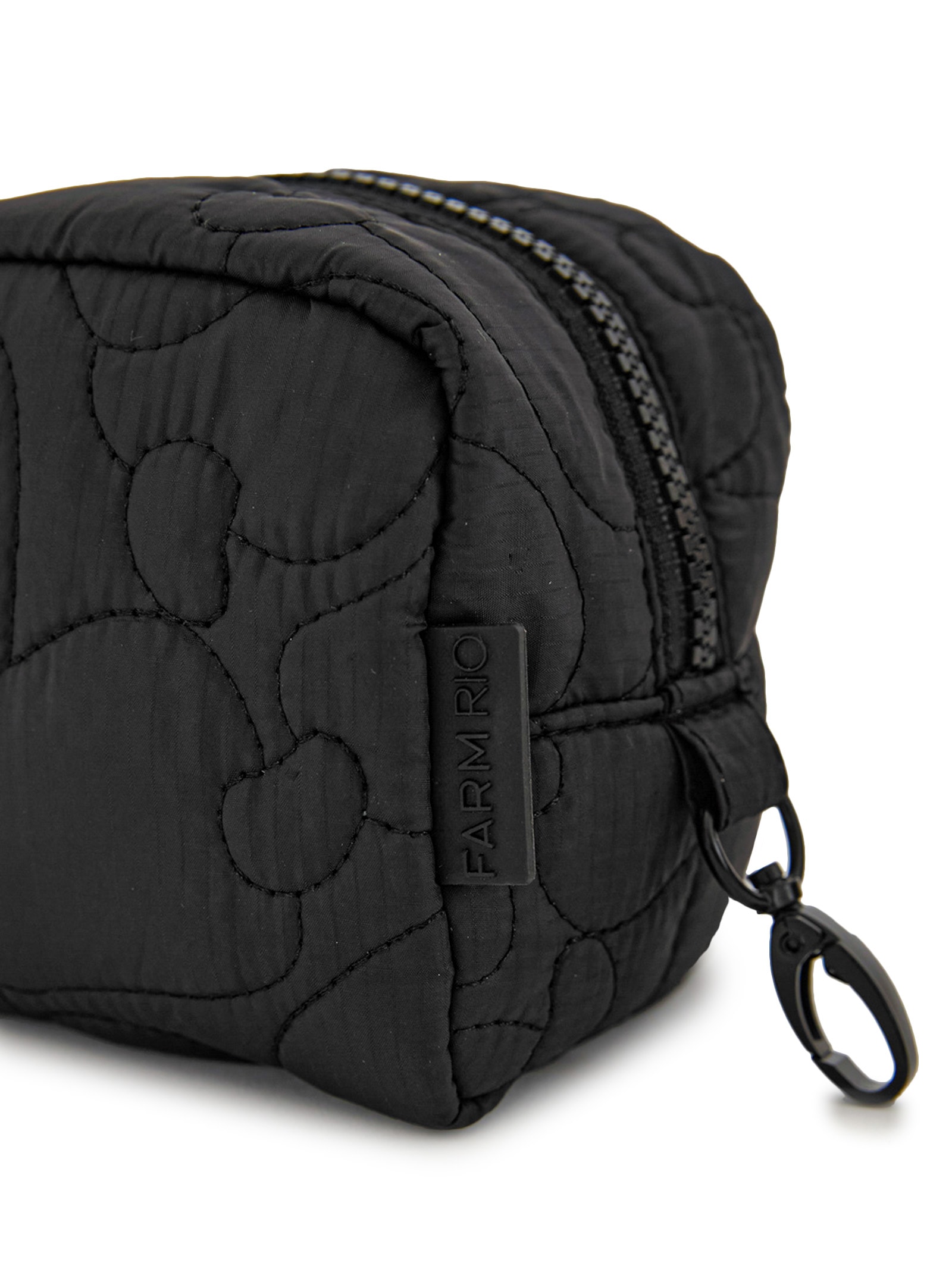 Necessaire Caçula Puffer Preto Farm Etc