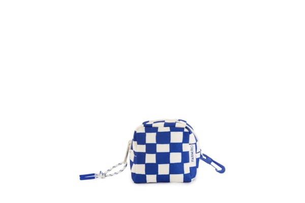 Necessaire Caçula Quadriculada Sonho Azul - Azul