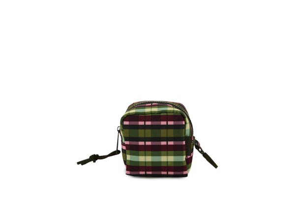 Necessaire Caçula Xadrez Multicolorido - Verde