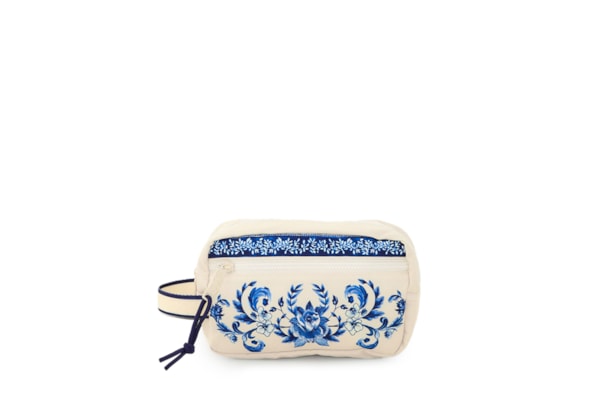 Necessaire Feminina Amo Porcelan - Branco