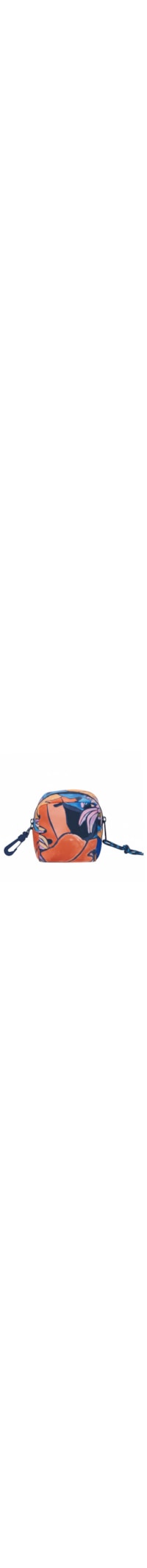 Necessaire Feminina Caçula Banana Flora - Azul