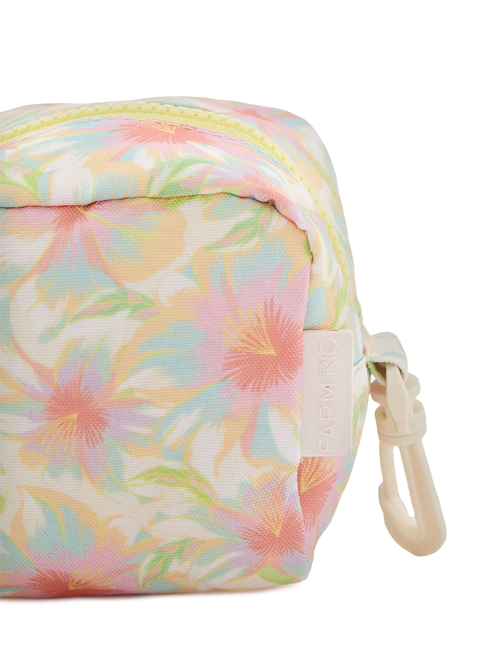 Necessaire Feminina Caçula Chita Bali Rosa Farm Etc