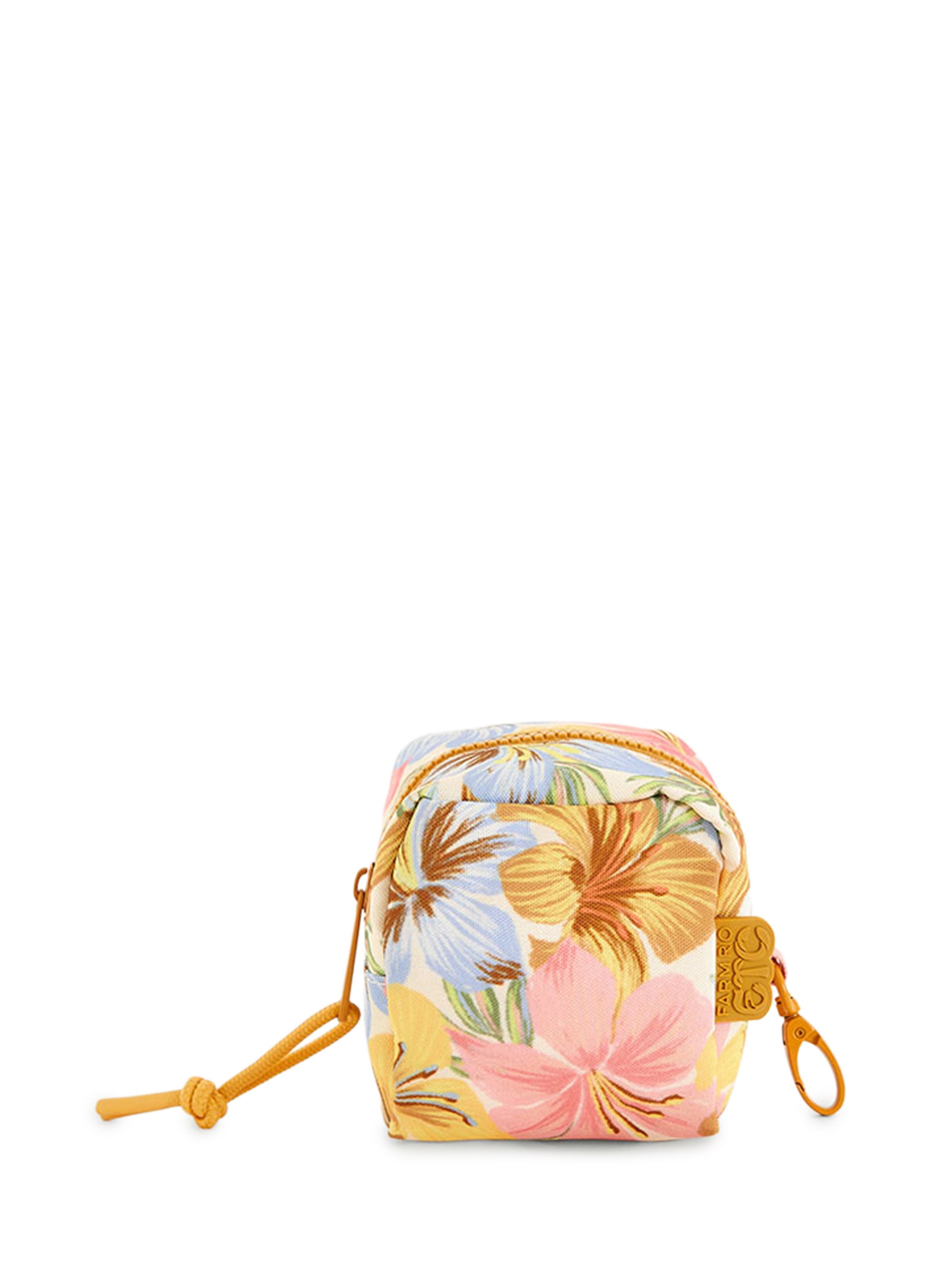 Necessaire Feminina Caçula Floral Bahia Laranja Farm Etc