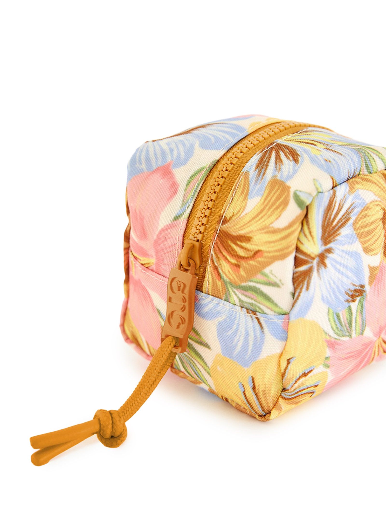 Necessaire Feminina Caçula Floral Bahia Laranja Farm Etc
