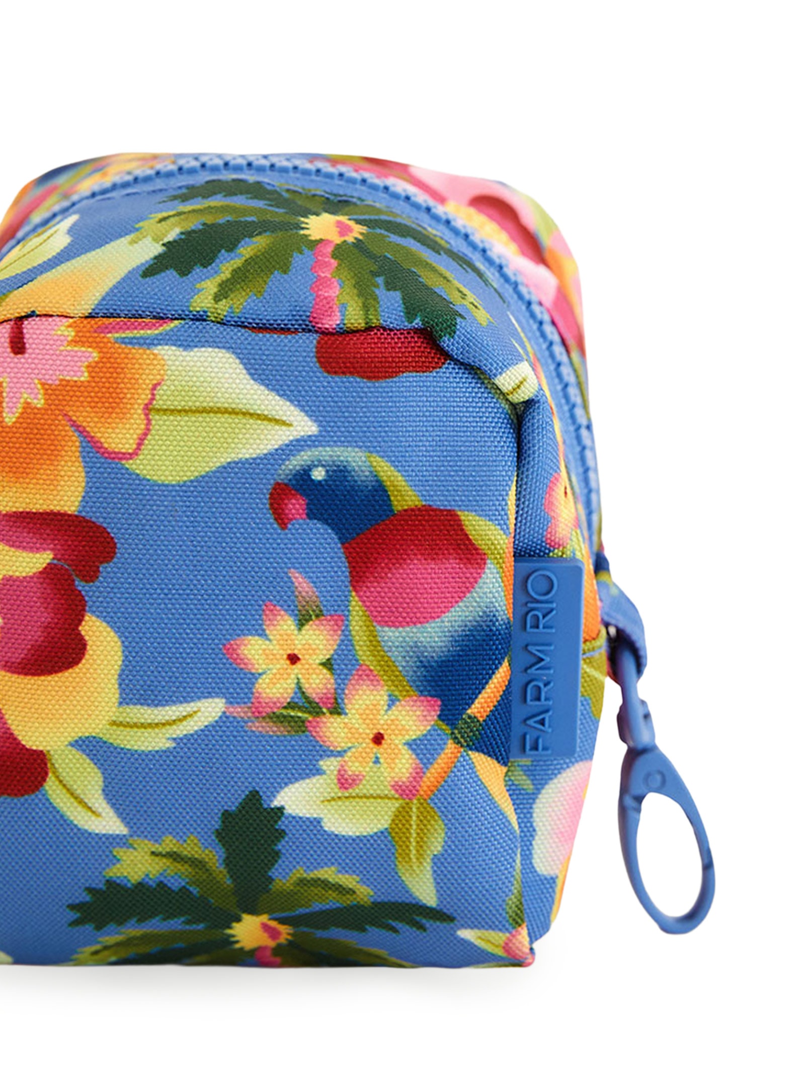 Necessaire Feminina Caçula Floral Havaiano Azul Farm Etc