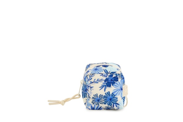 Necessaire Feminina Caçula Hibisco Do Mar - Branco