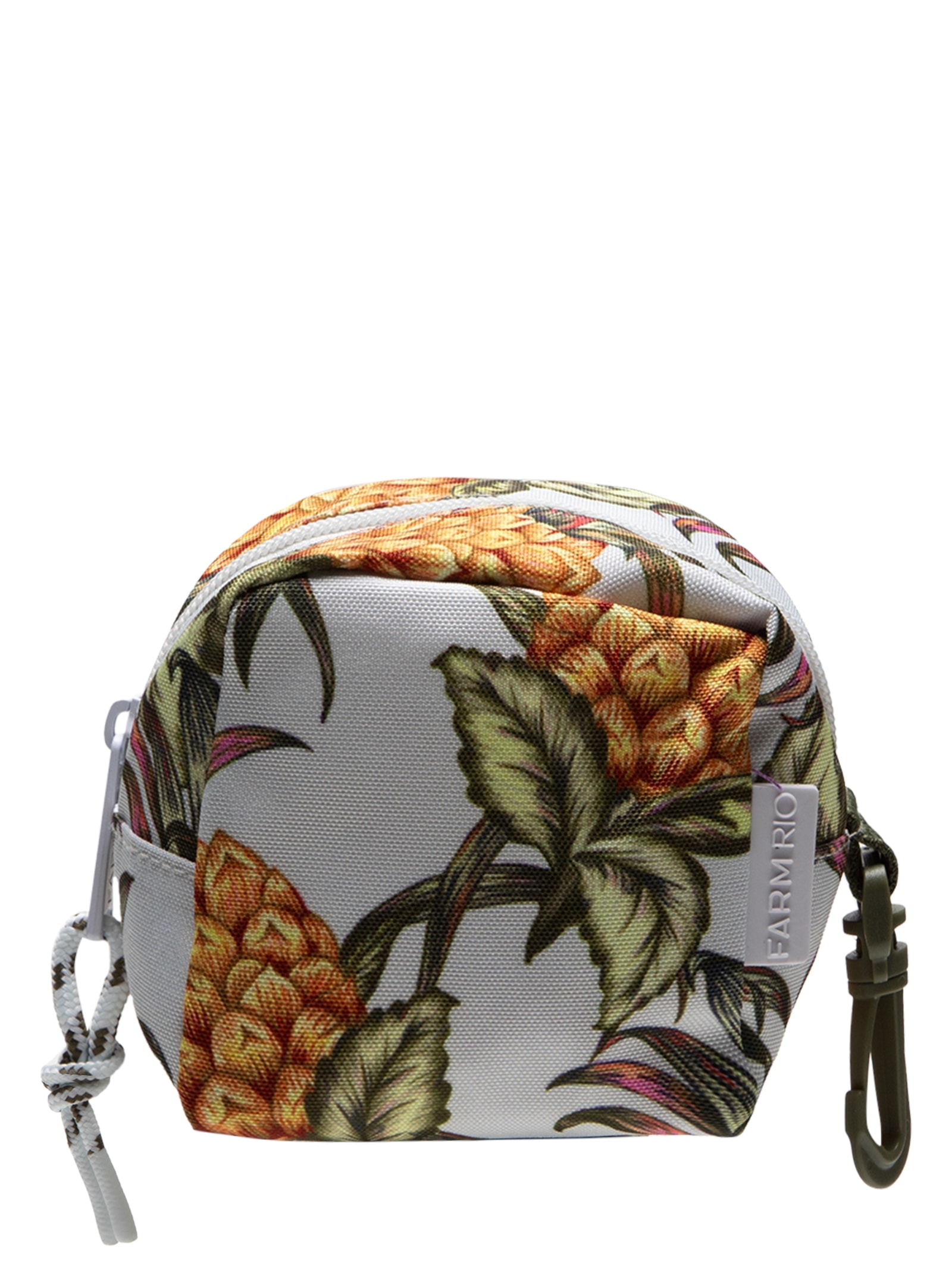Necessaire Feminina Caçula Suco de Abacaxi Branco Farm Etc