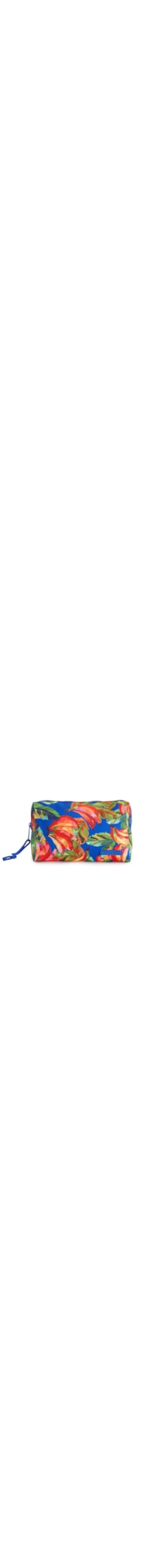 Necessaire Feminina M Ora Bolas BananaMix - Azul