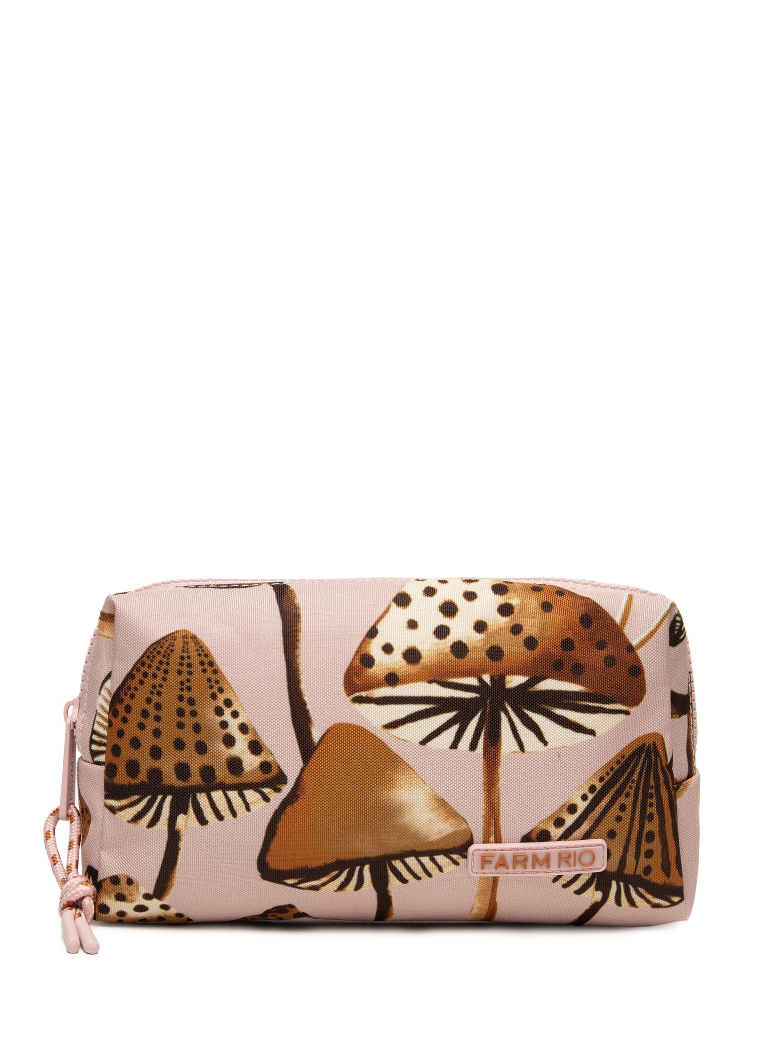 Necessaire Feminina Maxi Cogumelo Rosa Farm Etc