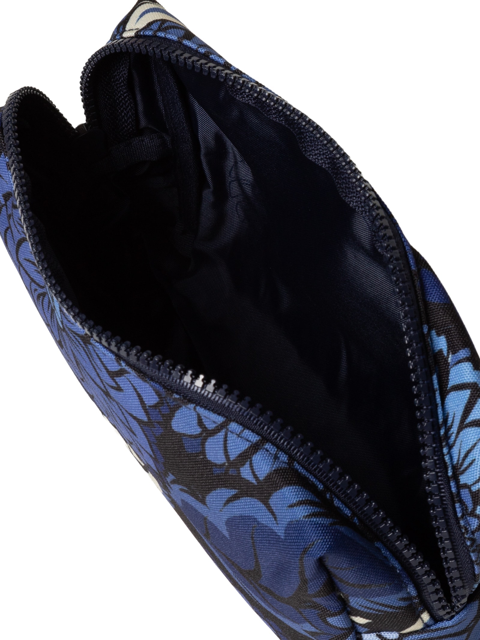 Necessaire Feminina Maxi Ora Bolas Floral Vintage Azul Farm Etc