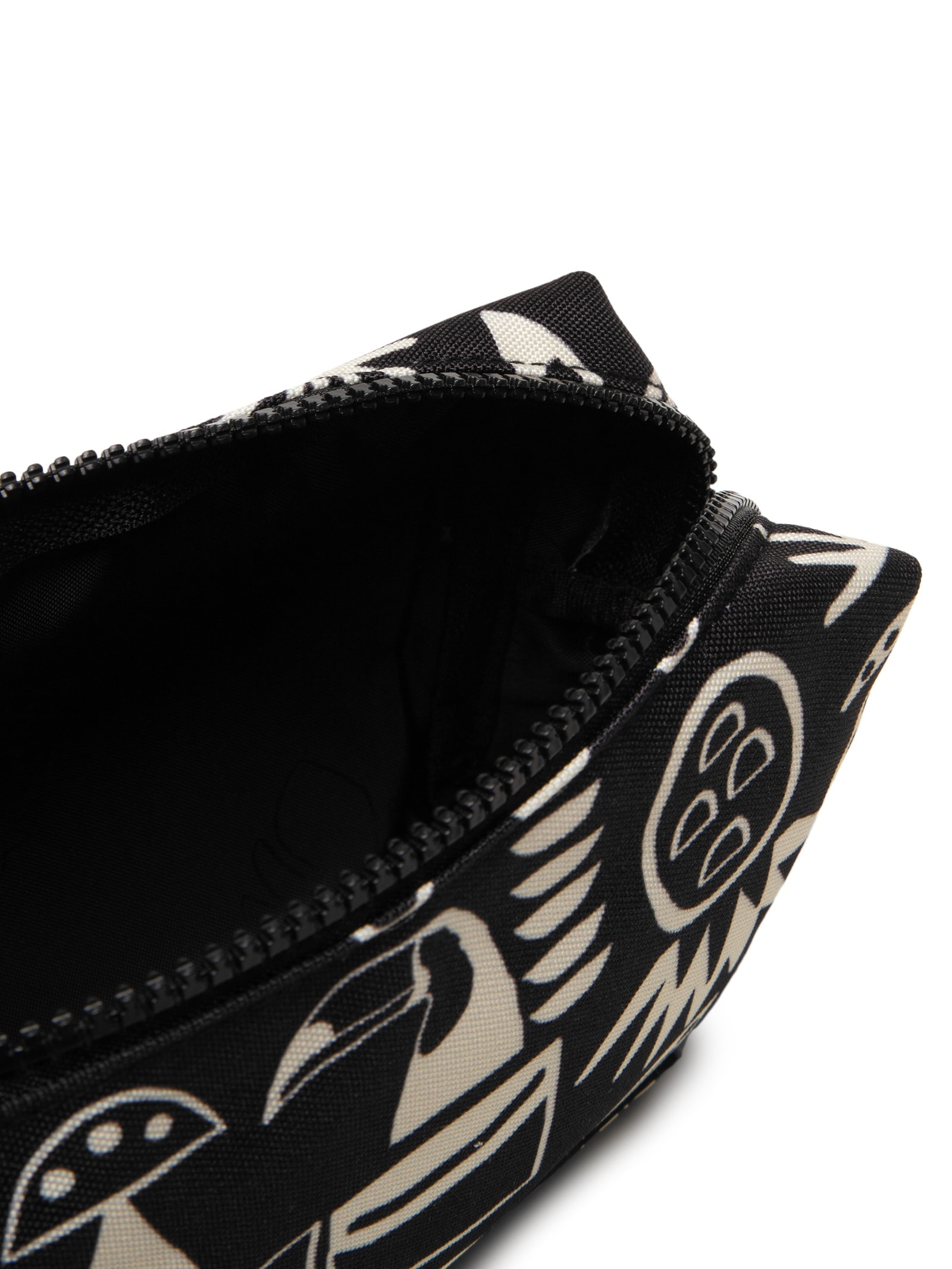 Necessaire Feminina Maxi Ora Bolas Lenço Tropicano Preto Farm Etc