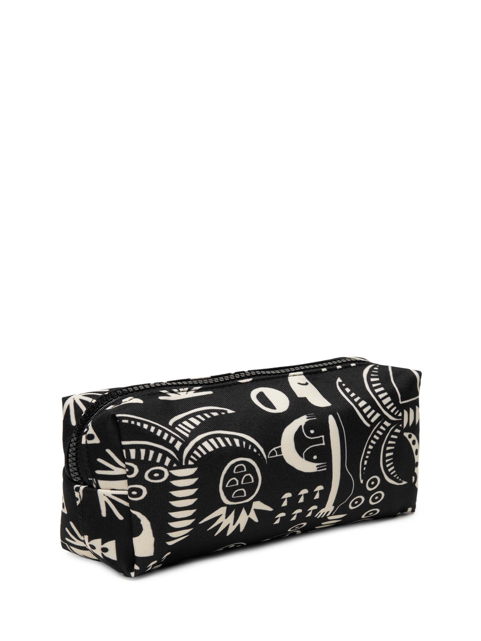 Necessaire Feminina Maxi Ora Bolas Lenço Tropicano Preto Farm Etc