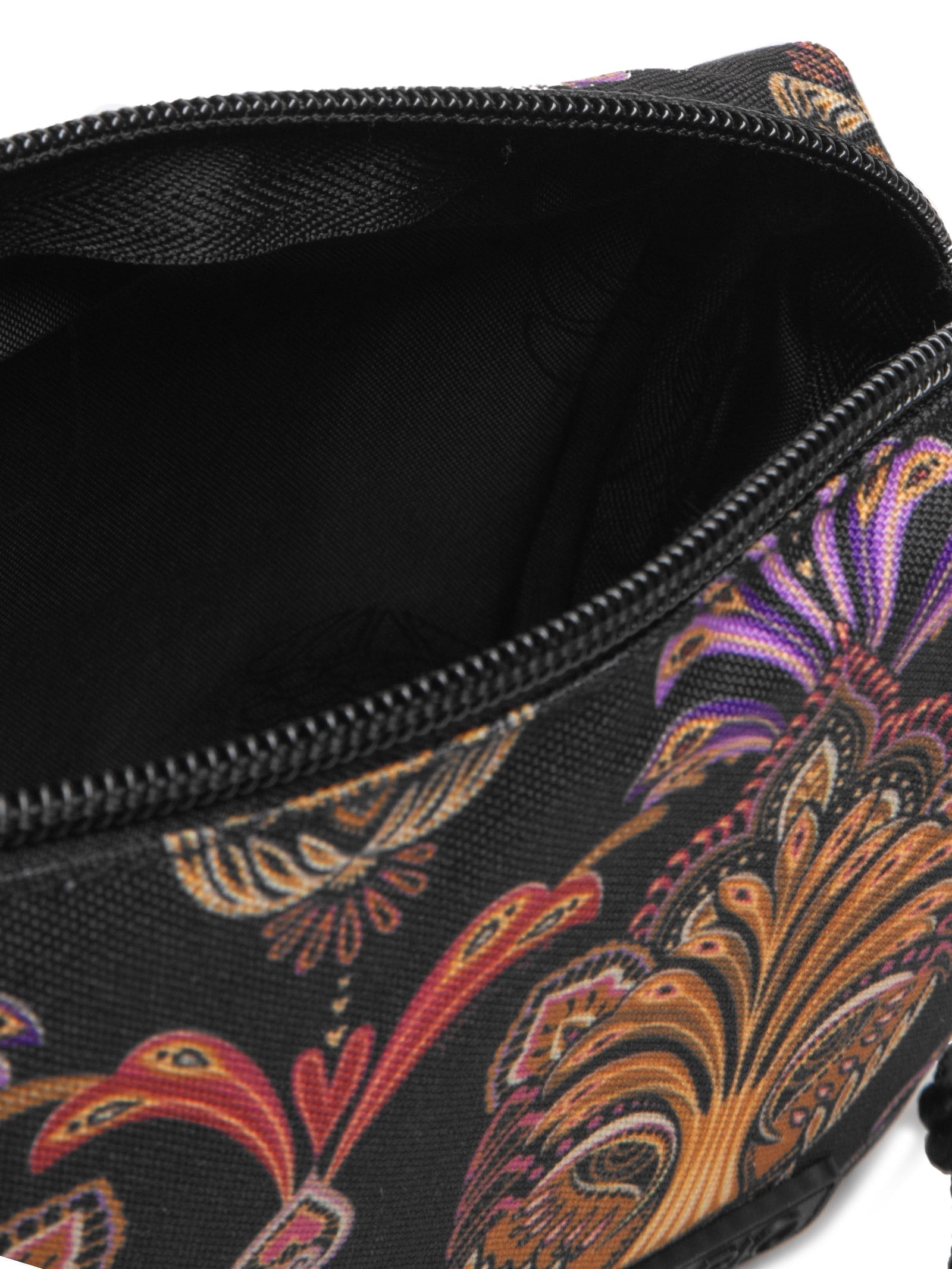 Necessaire Feminina Maxi Ora Bolas Pantera Boho Preto Farm Etc