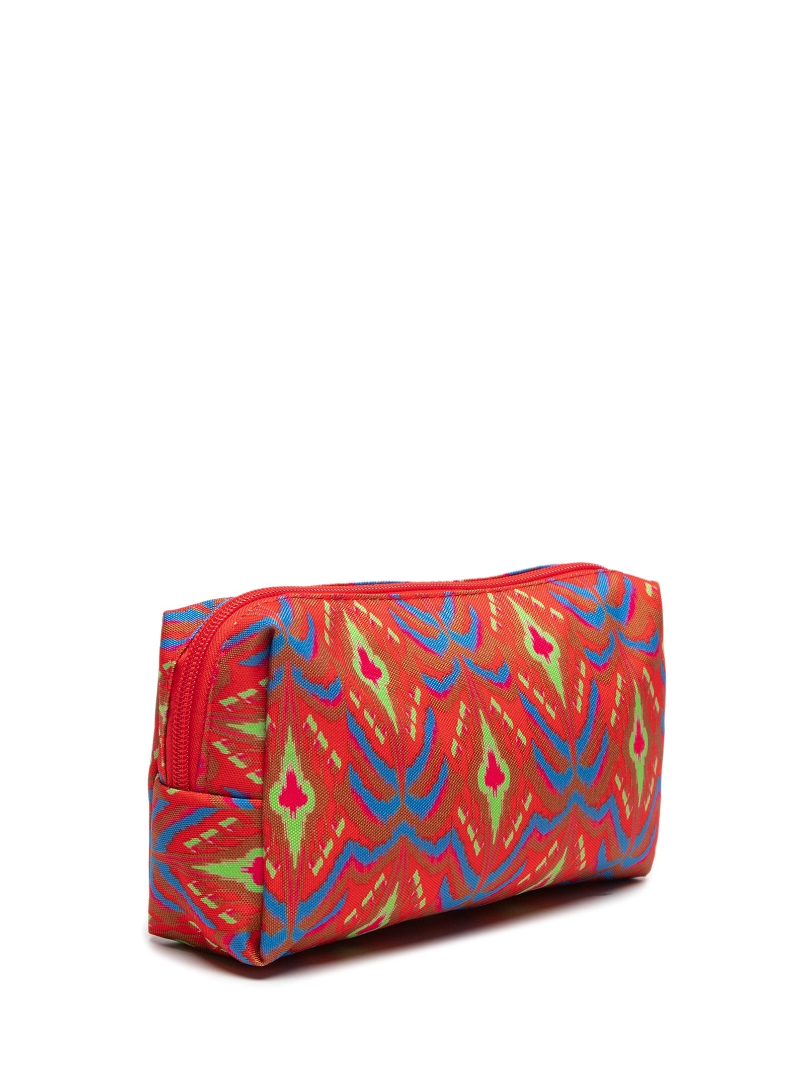 Necessaire Feminina Maxi Ora Bolas Summer Ikat Vermelho Farm Etc