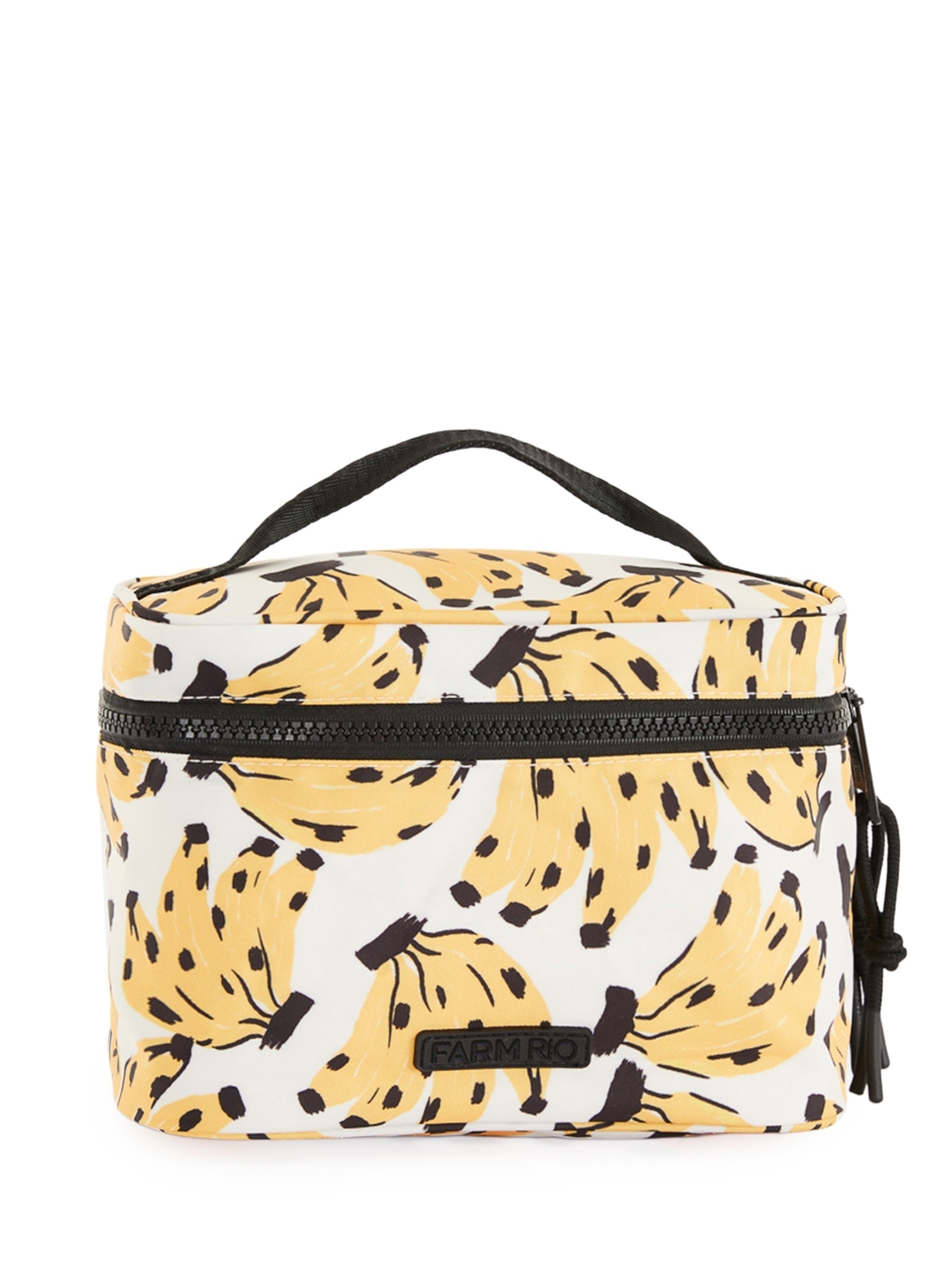 Necessaire Feminina Me Leva Bossa Banana Branco Farm Etc