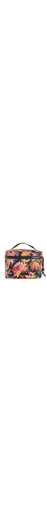 Necessaire Feminina Me Leva Flor De Banana - Preto