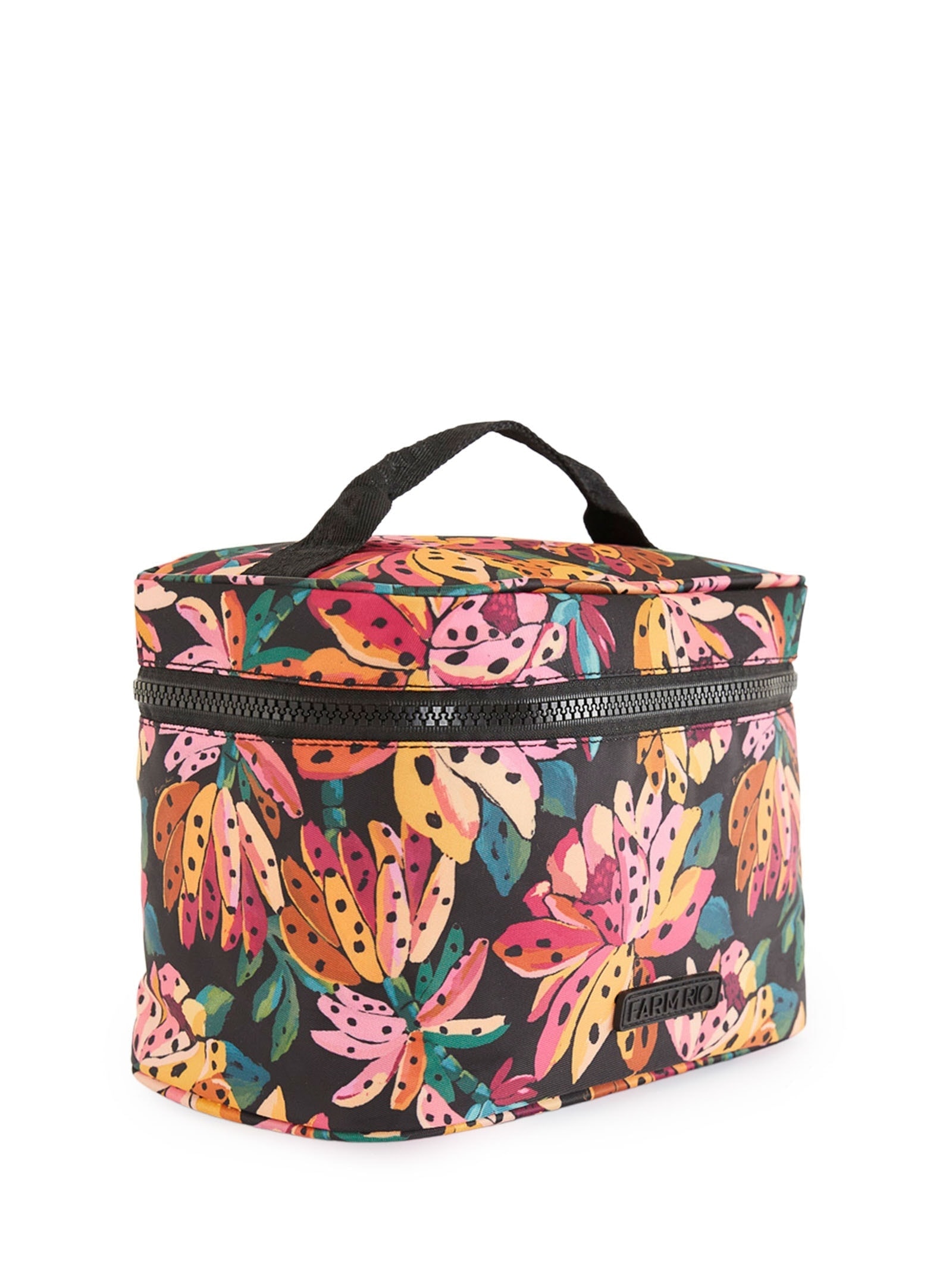 Necessaire Feminina Me Leva Flor De Banana Preto Farm Etc