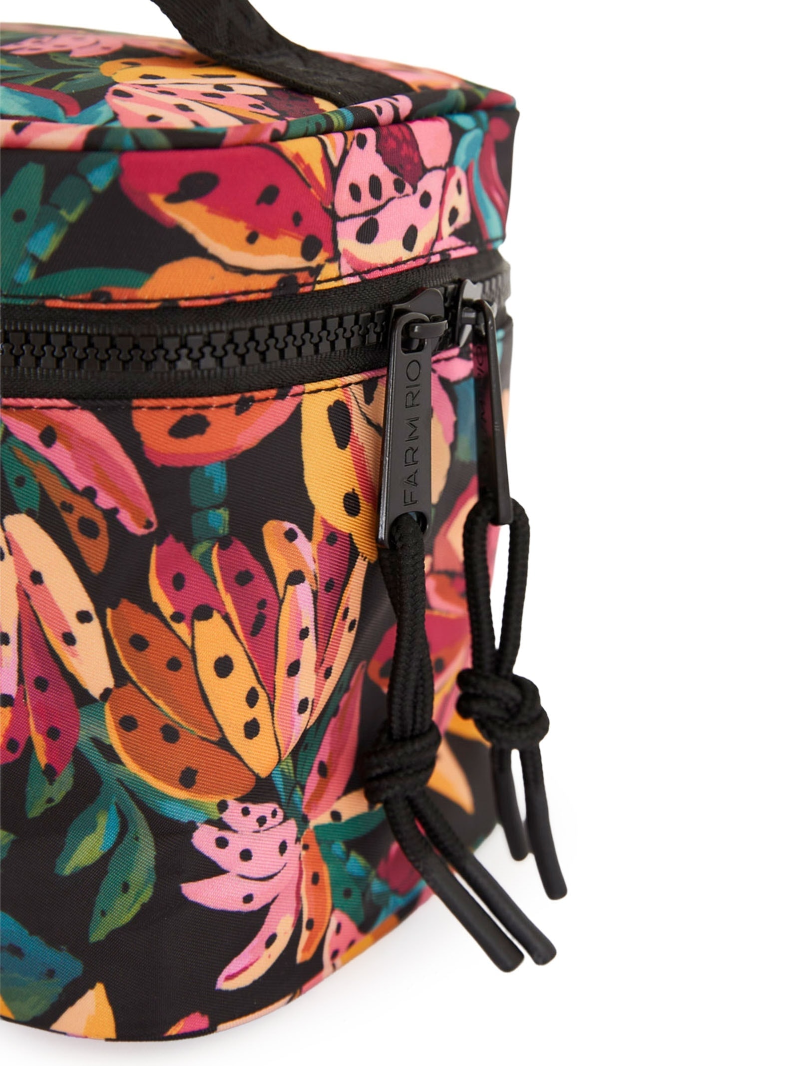 Necessaire Feminina Me Leva Flor De Banana Preto Farm Etc