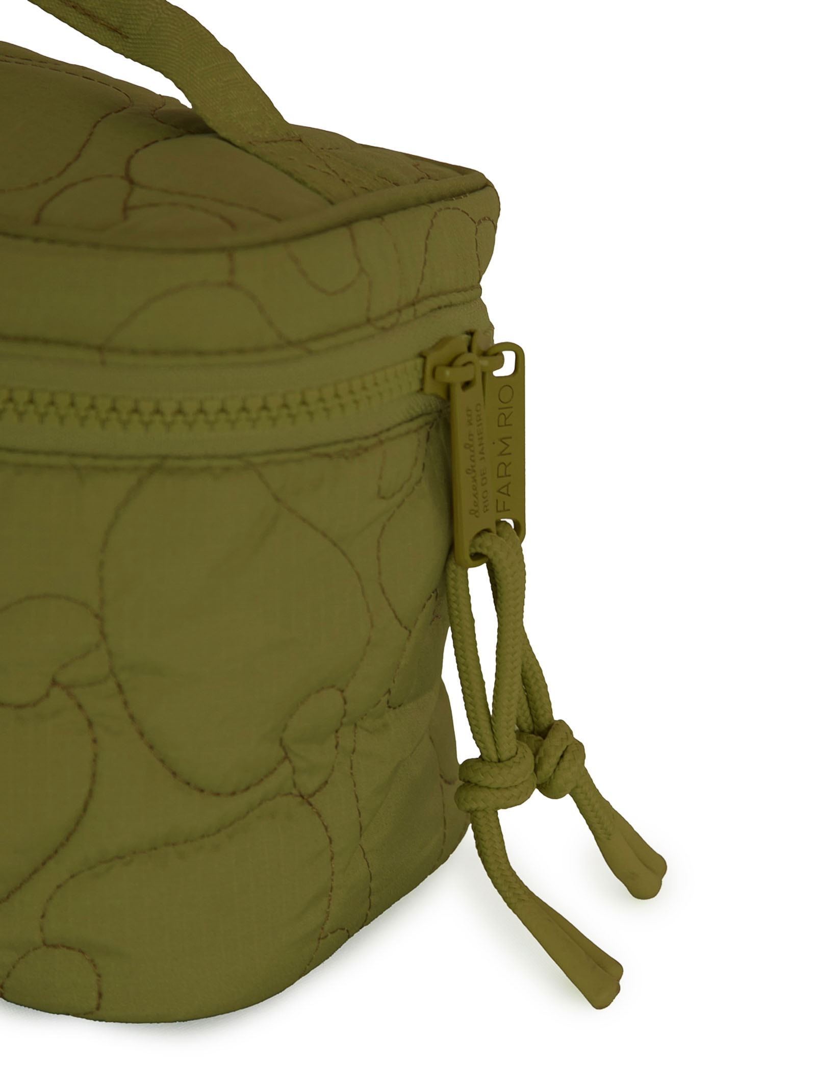 Necessaire Feminina Me Leva Liso Verde Farm Etc