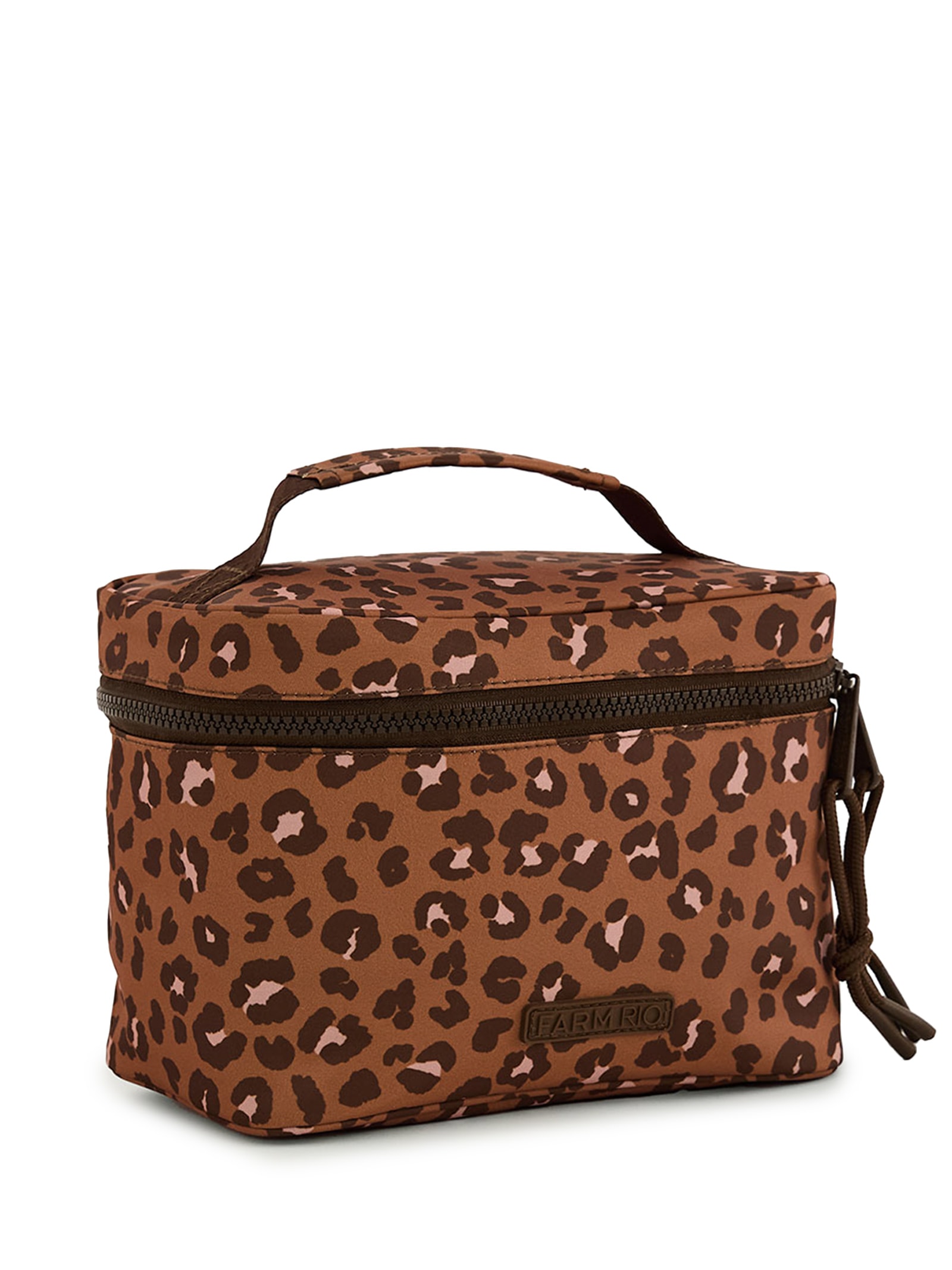 Necessaire Feminina Me Leva Onça Bandana Animal Print Farm Etc