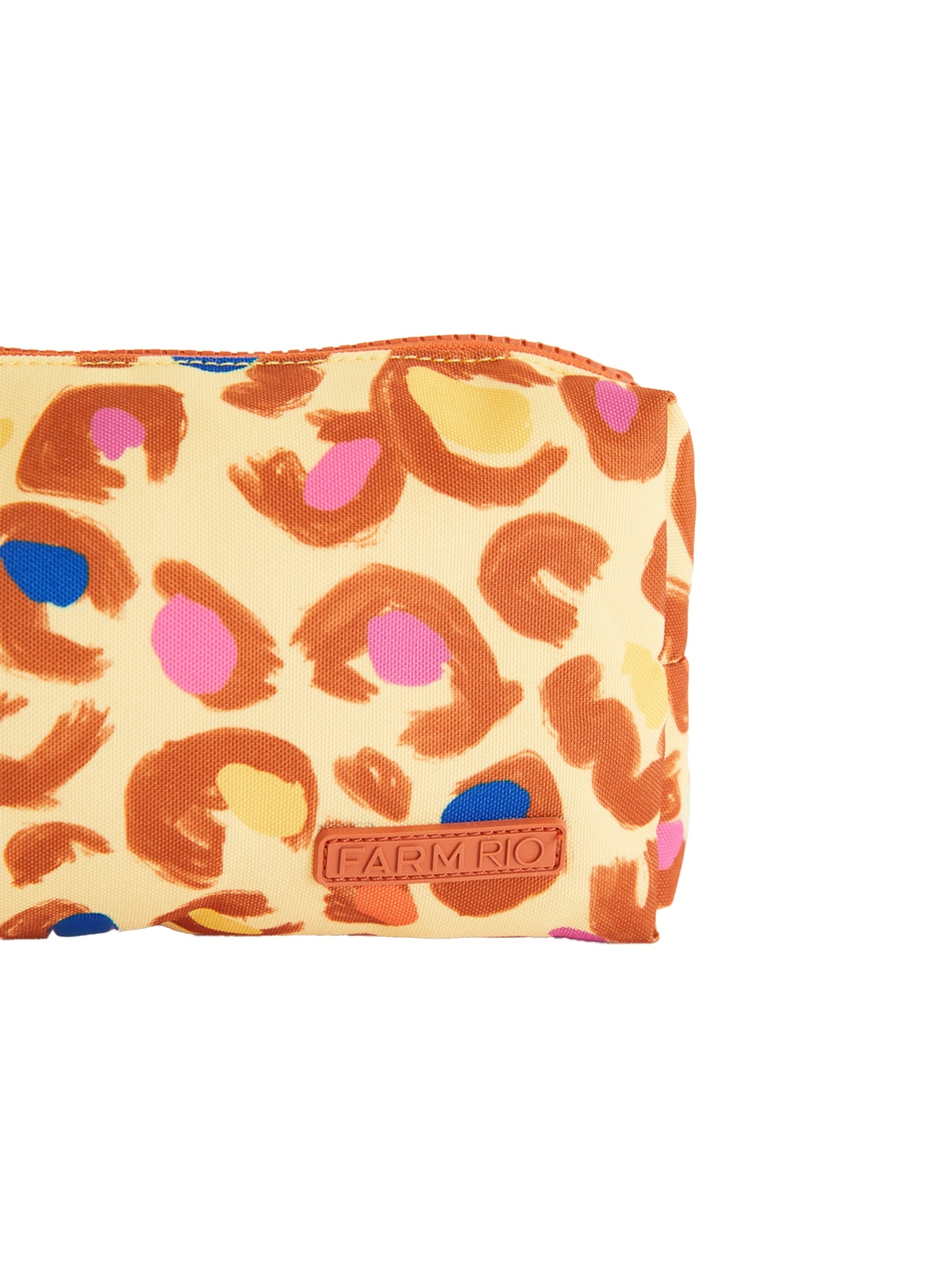 Necessaire Feminina Ora Bolas P Onça Cool Amarelo Farm Etc