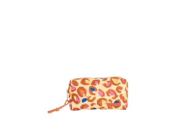 Necessaire Feminina Ora Bolas P Onça Cool - Amarelo