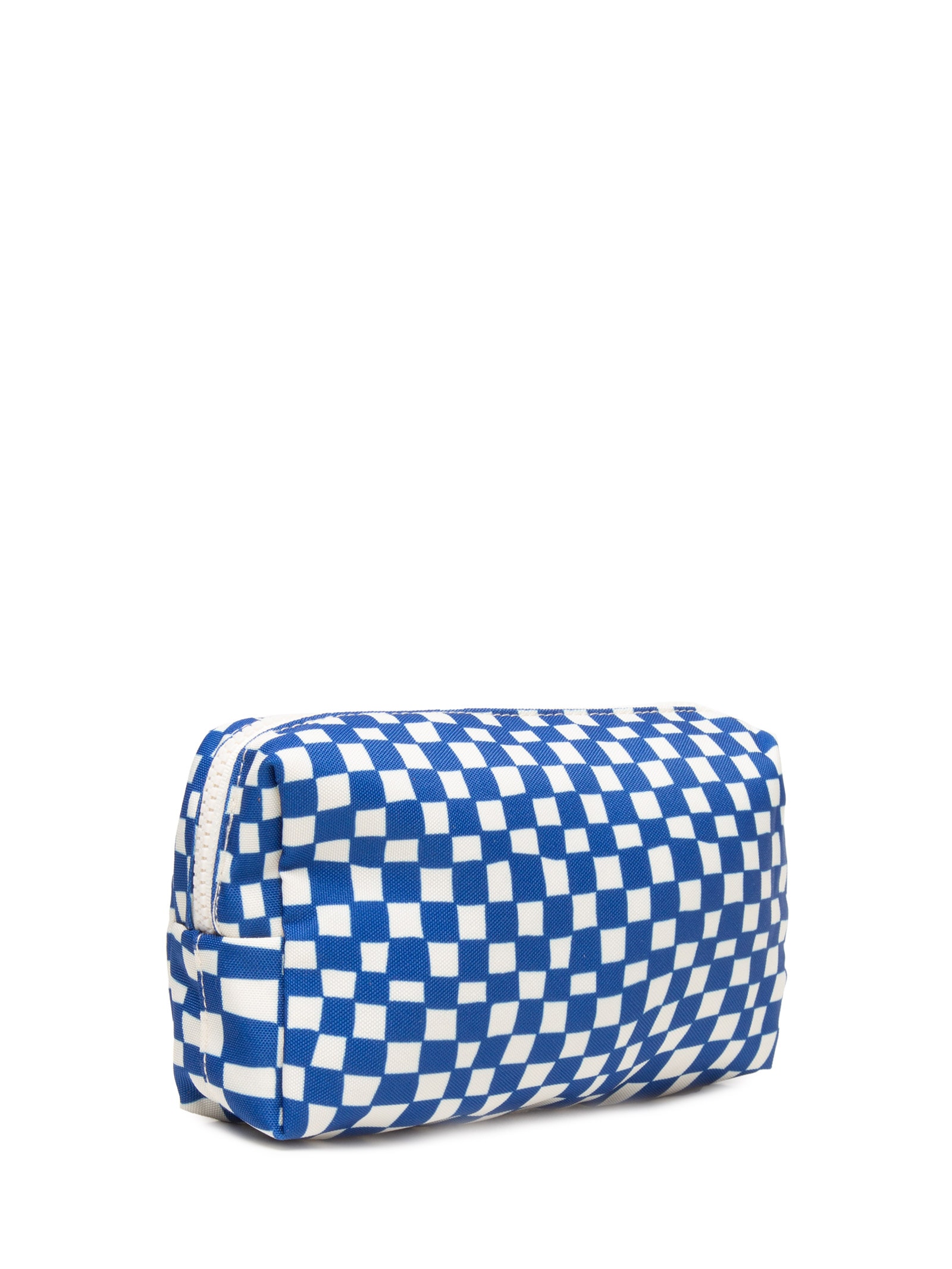 Necessaire Feminina Ora Bolas P Quadriculado Azul Farm Etc