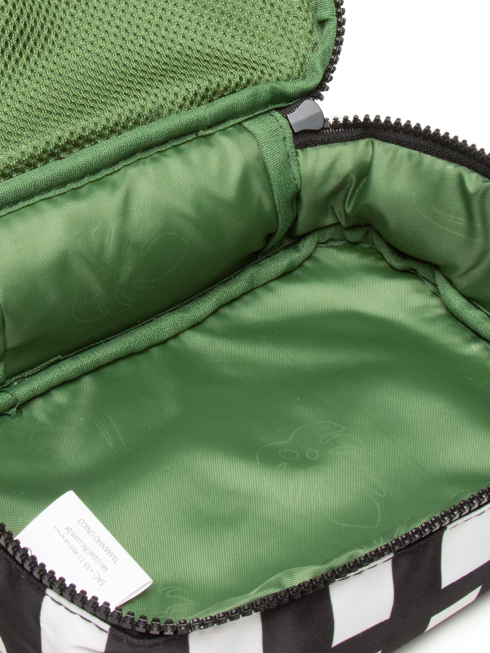 Necessaire Feminina Xero Dança De Listras Preto Farm Etc