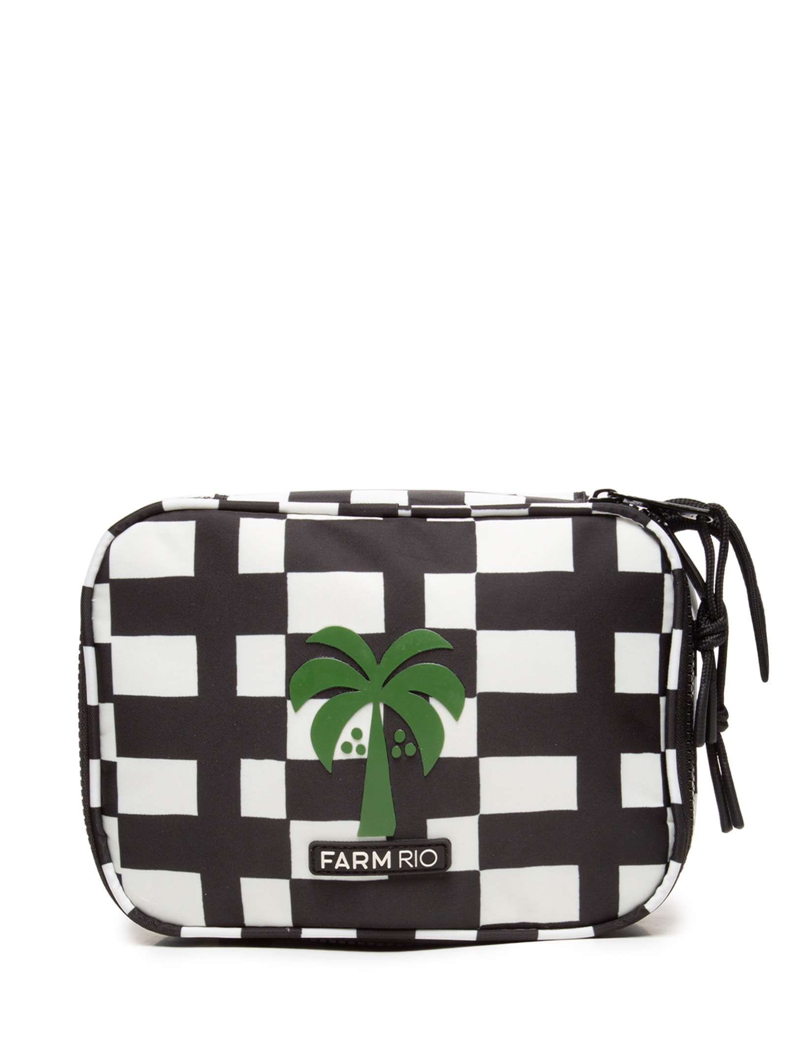 Necessaire Feminina Xero Dança De Listras Preto Farm Etc