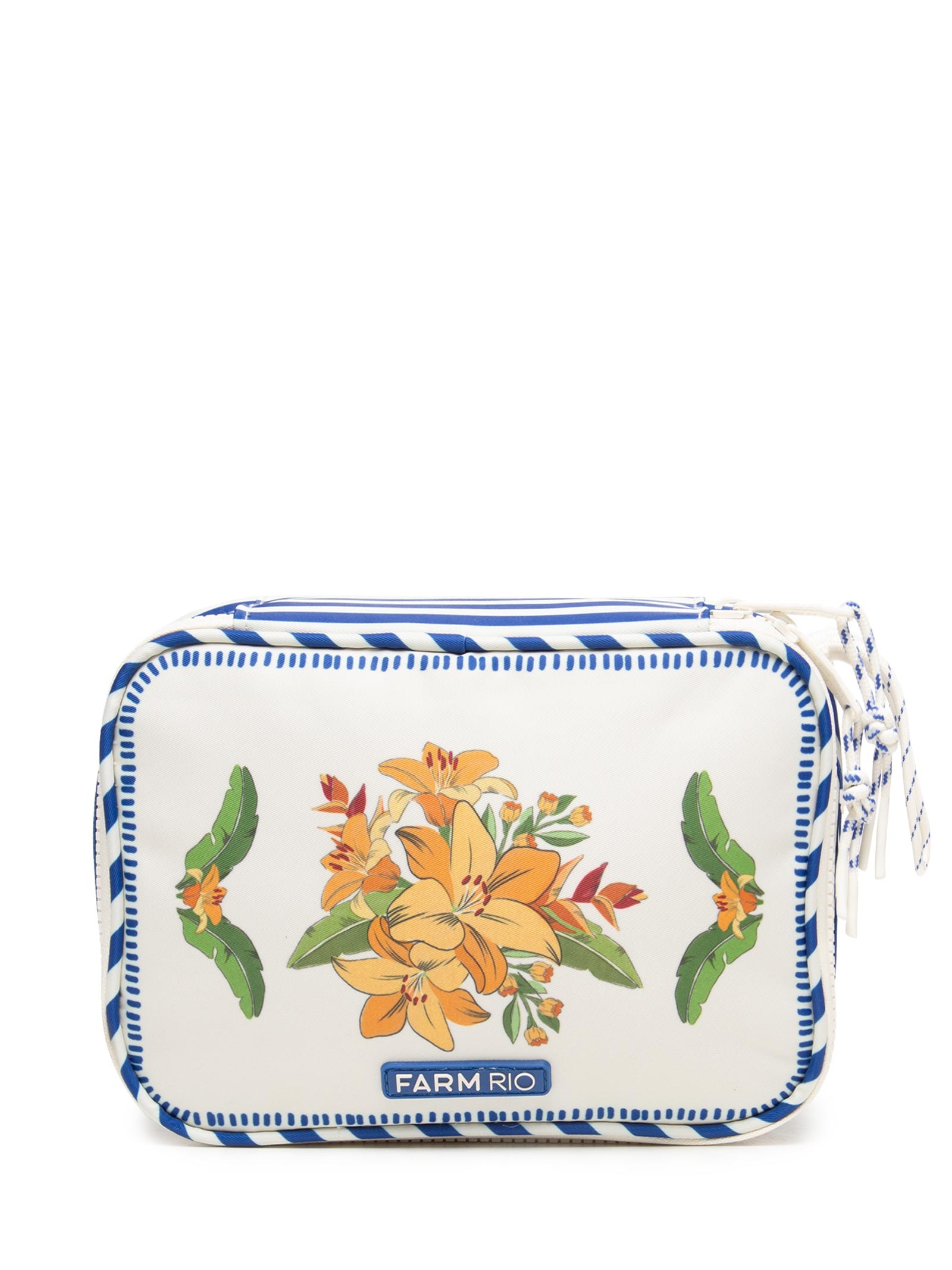 Nécessaire Feminina Xero Destino Tropical Branco Farm Etc