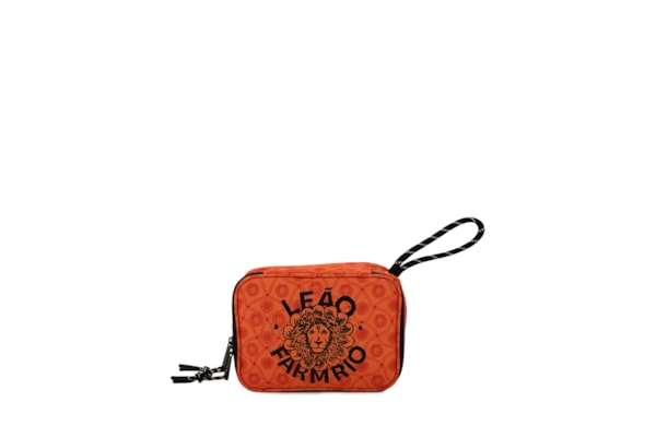 Necessaire Feminina  Xero Silk Matte Leão - Laranja