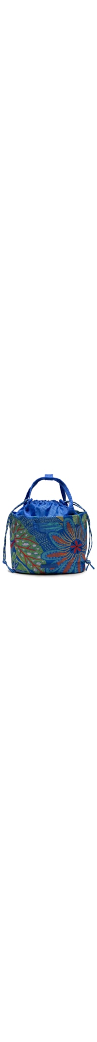 Necessaire Feminina Ziriguidum Tapete De Tucano - Azul