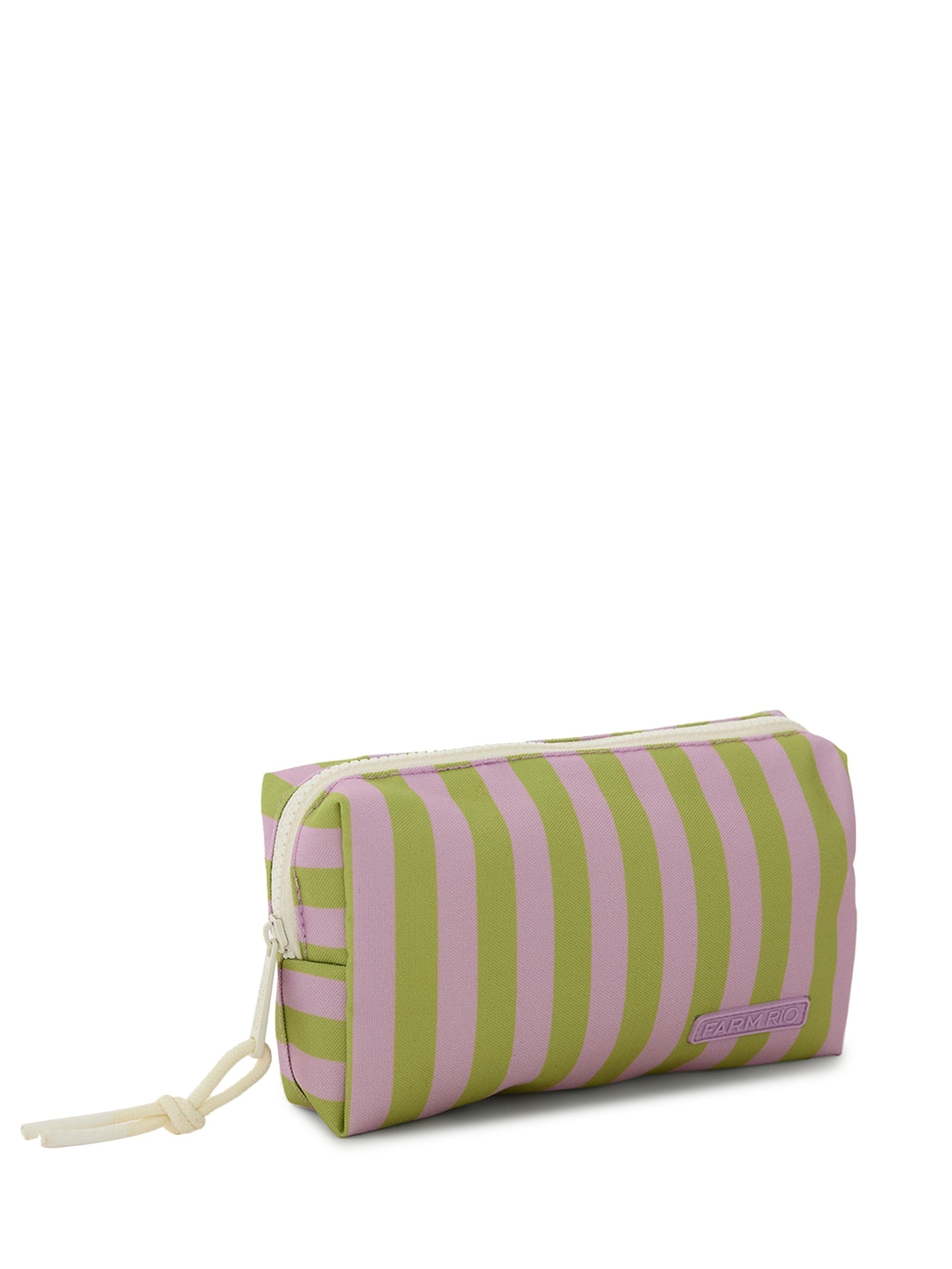 Necessaire Maxi Ora Bolas Listra Roxo Farm Etc