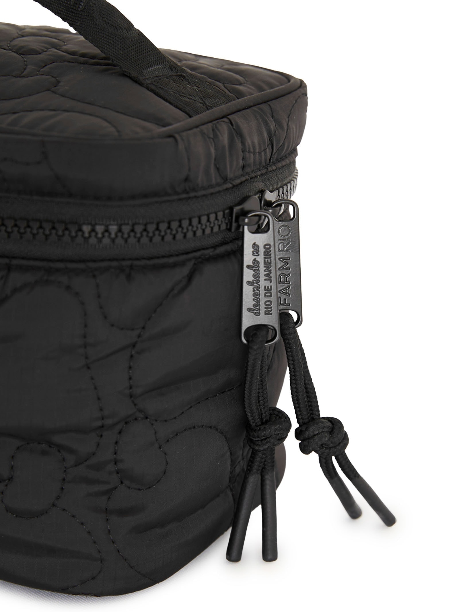 Necessaire Me Leva Liso Preto Farm Etc