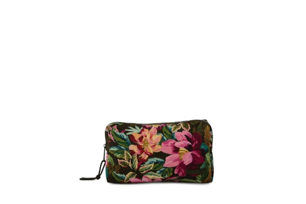Necessaire Ora Bolas G Painted Flowers - Verde